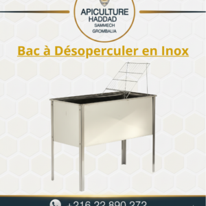 Bac à Desoperculer en Inox Grand Model
